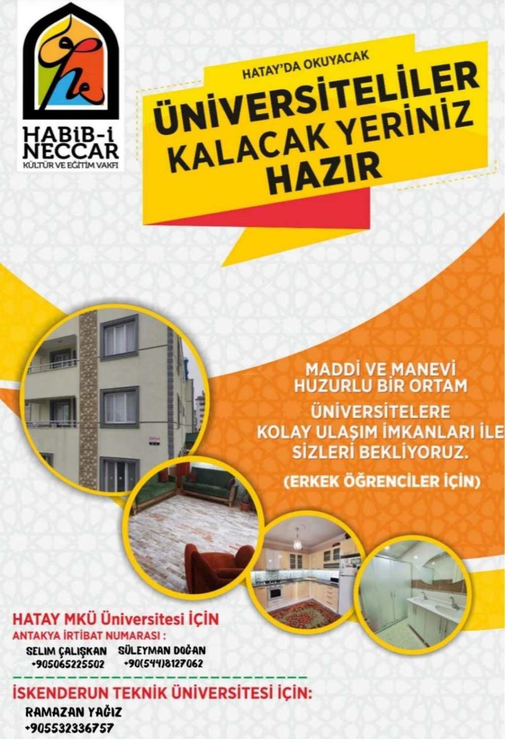 ÜNİVERSİTELİLER KALACAK YERİNİZ&nbsp;HAZIR…